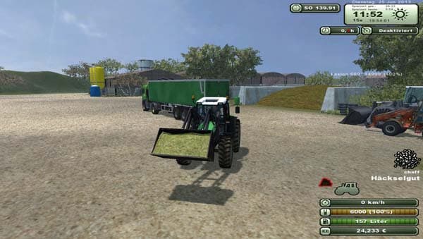 Deutz front loader bucket