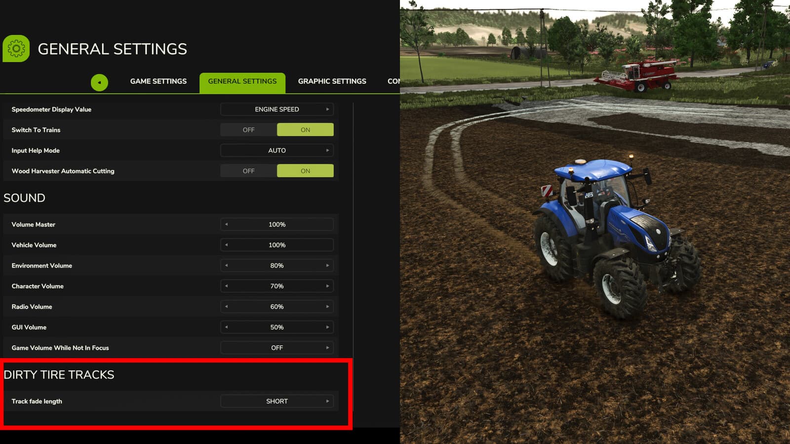 Dirty Tire Tracks