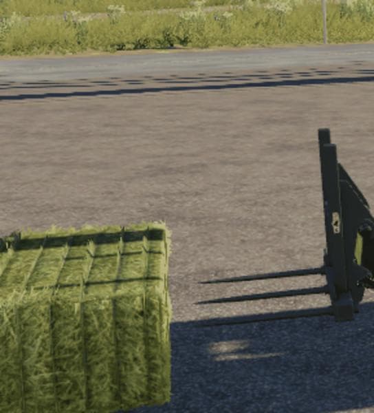 Easy Unload Bale Forks