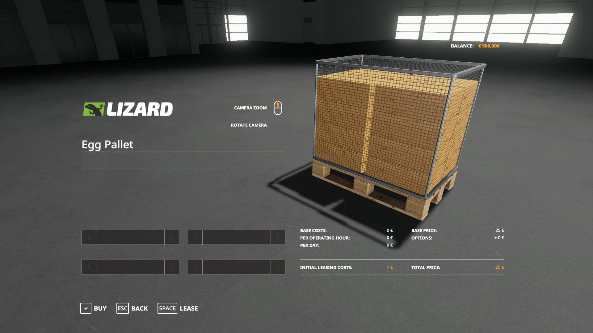 Egg pallet 14400