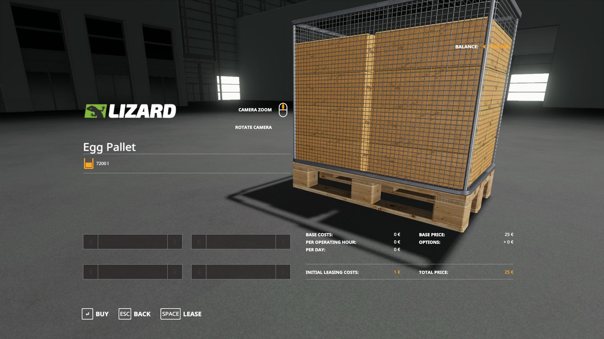 Egg pallet 7200