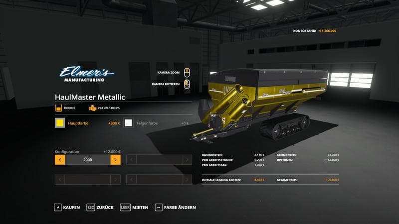 Elmers Mfg HaulMaster - Metallic Edit