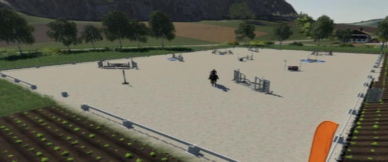 Equestrian field