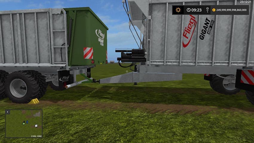 FLIEGL GIGANT ASW 3101 + TRAILER HITCH