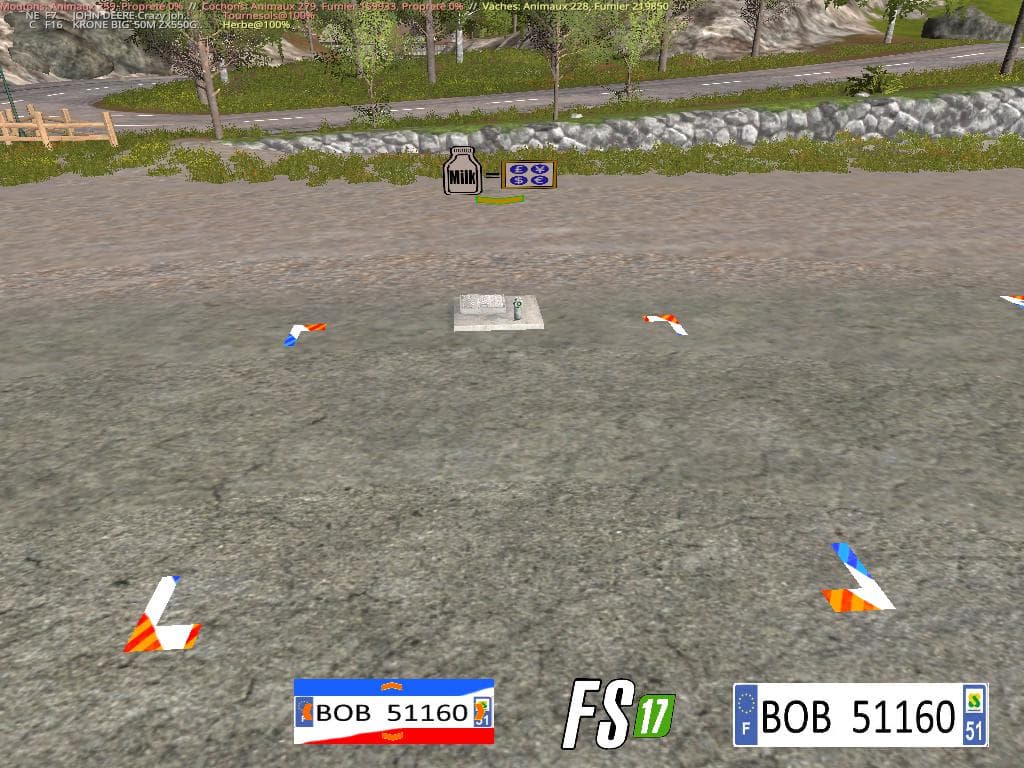 FS17 MILKTRIGGER PLACEABLE BY BOB51160