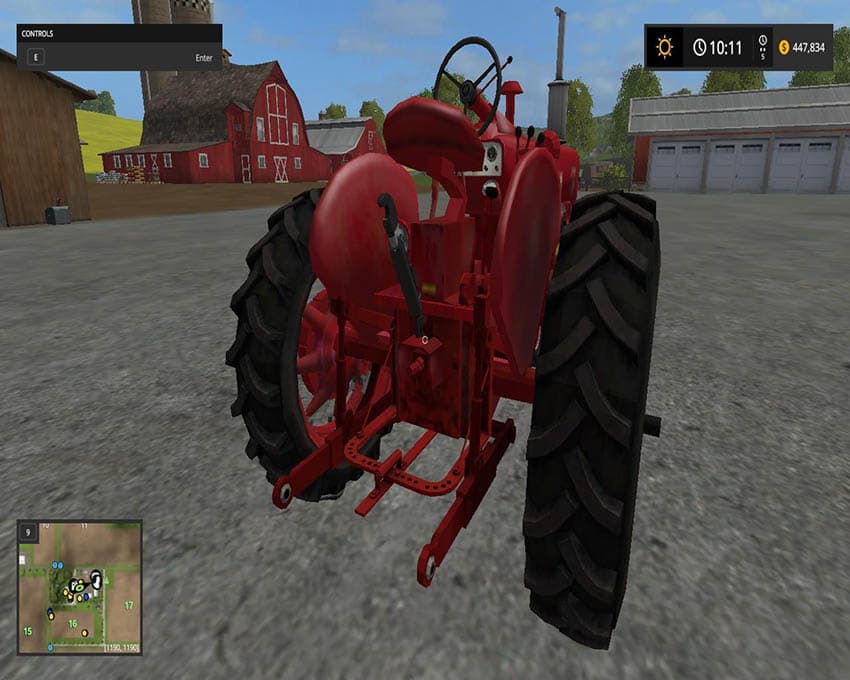 Farmall 450 With 3 point and updated sound