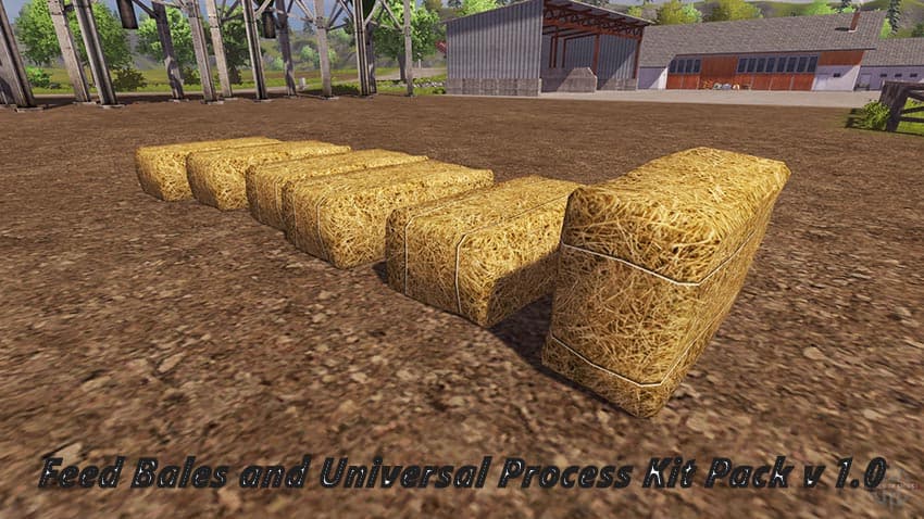 Feed Bales and Universal Process Kit Pack