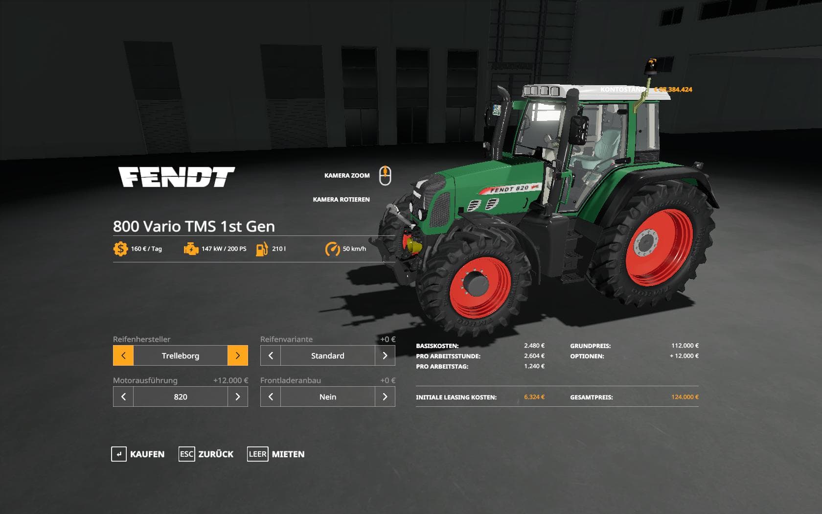 Fendt 800 Vario TMS