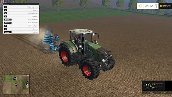 Fendt 828 Vario SCR