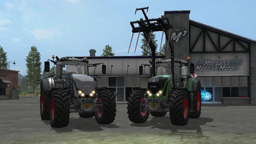 Fendt 900 Vario and Black Beauty