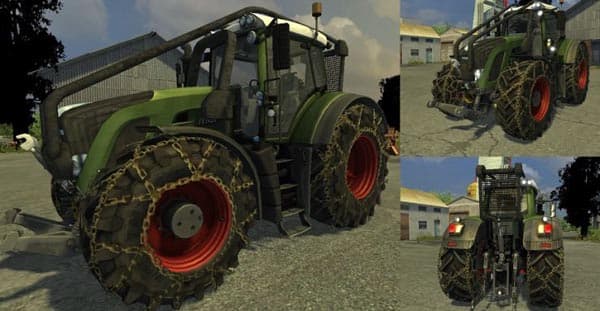 Fendt 936 (MoreRealistic) Forst Version
