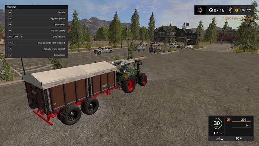 Fendt Skin Tipper