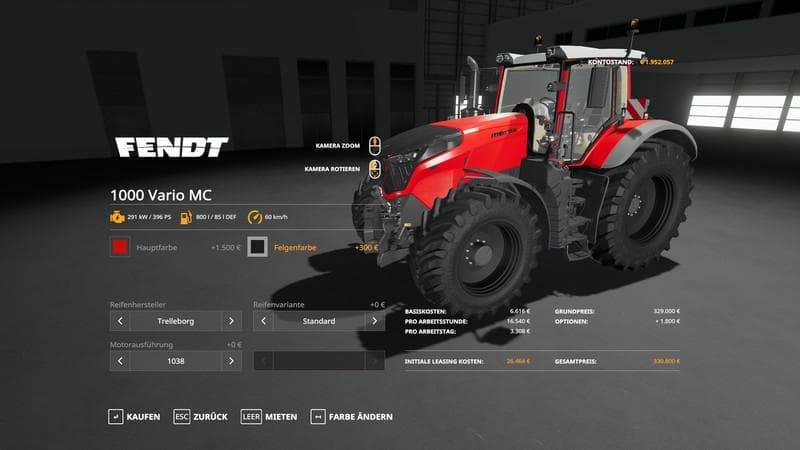 Fendt Vario 1000 - Metallic Fix
