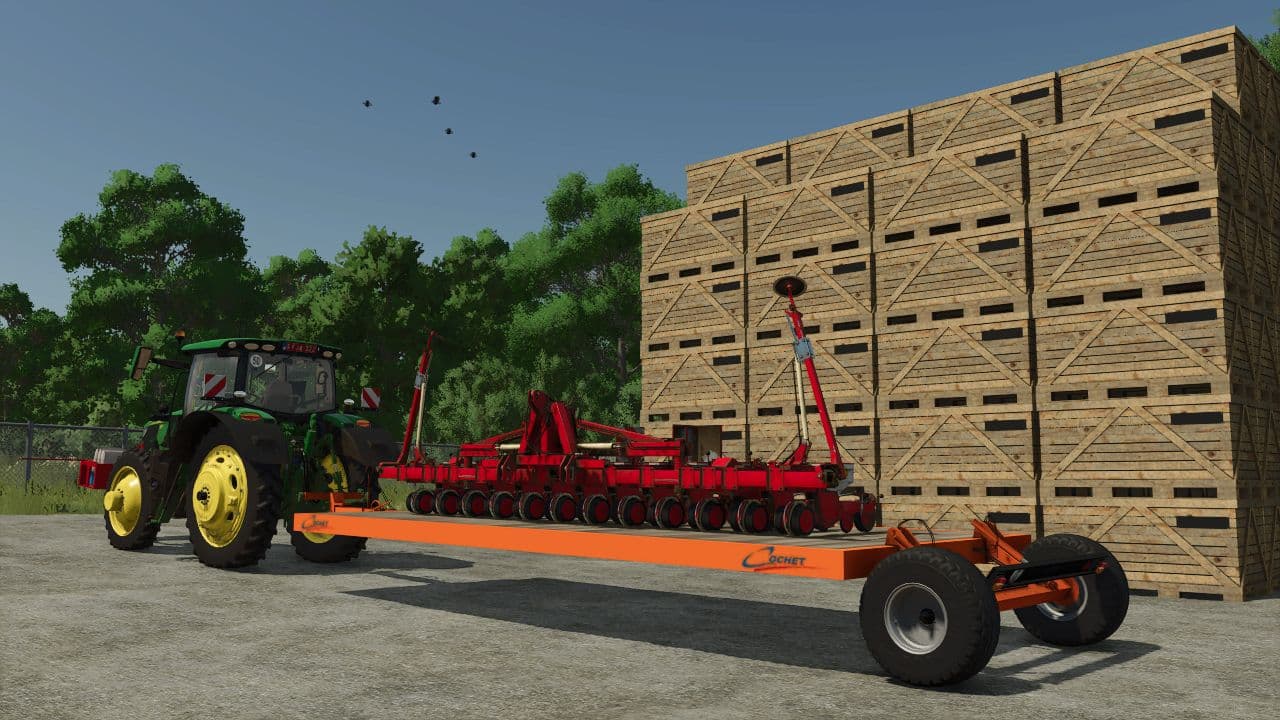 Flatbed Trailer Cochet