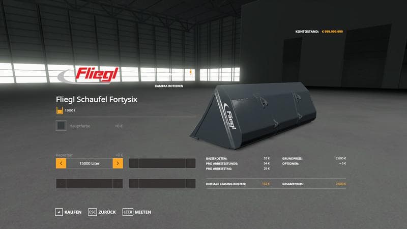 Fliegl Schaufel