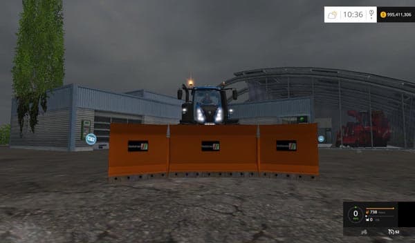 Foldable Plow Shield