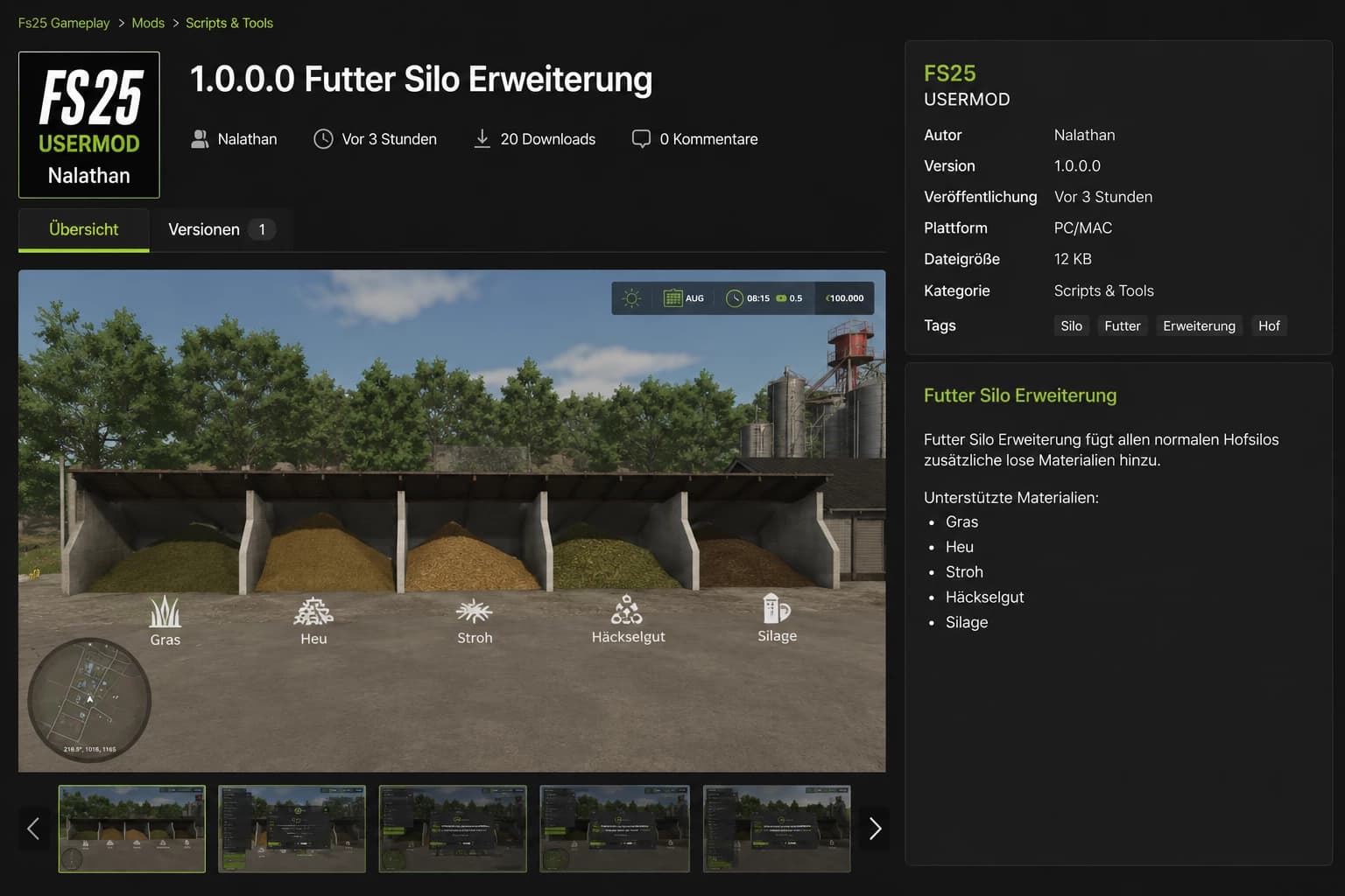 Forage Silo Extension