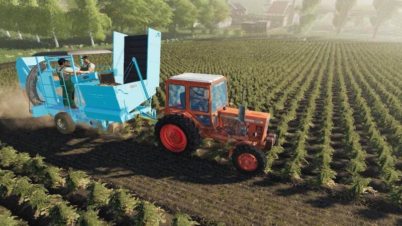 Fortschritt K689 Potato Combine