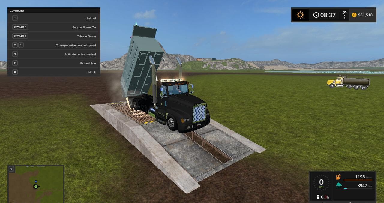 Freightliner dump truck
