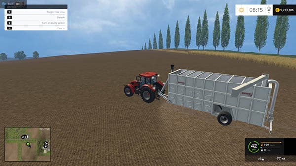 GARANT FIELD CONTAINER SLURRY SILO TRAILER