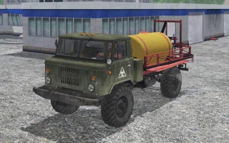 GAZ 66 OPRYSKIWACZ