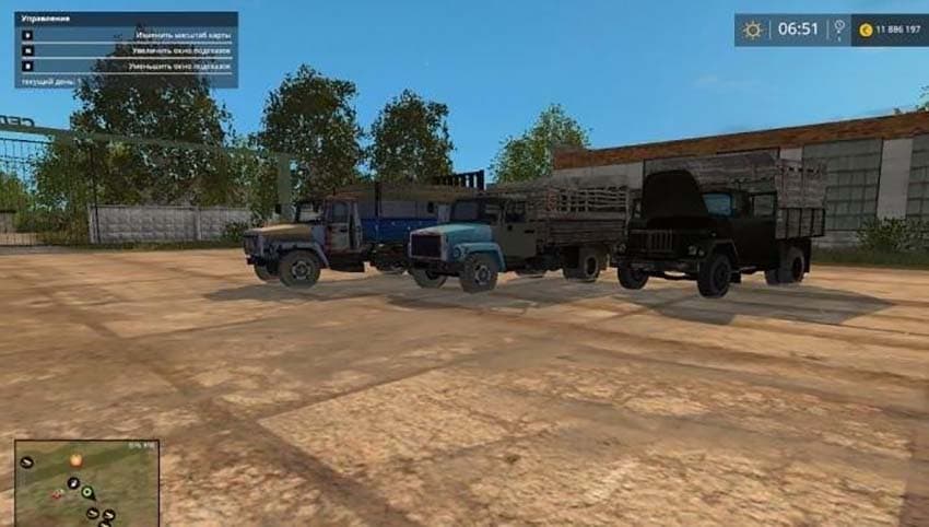 Gaz Saz 35071 and Zil 130