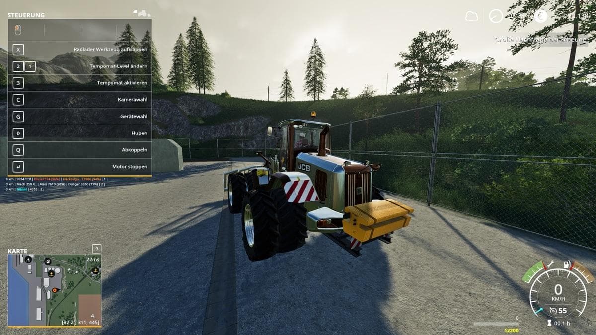 JCB 435s weight set