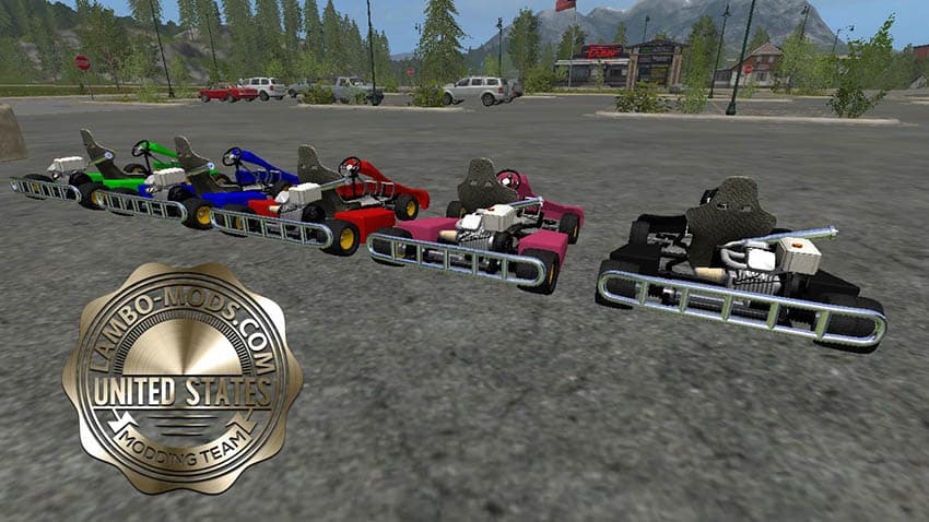 Go Cart Multi Color