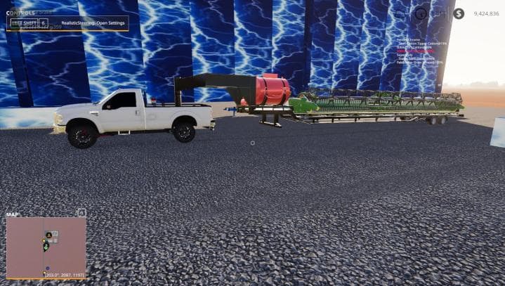 Gooseneck Header Trailer