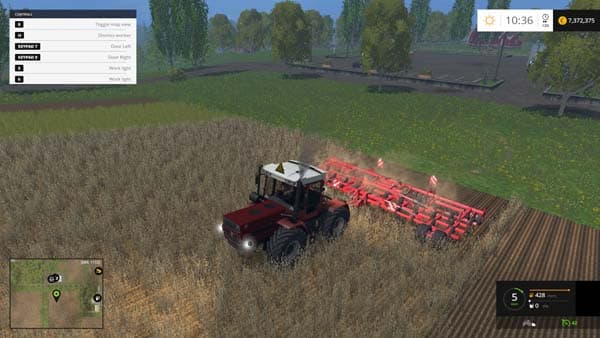 HTZ 17022 Red Tractor