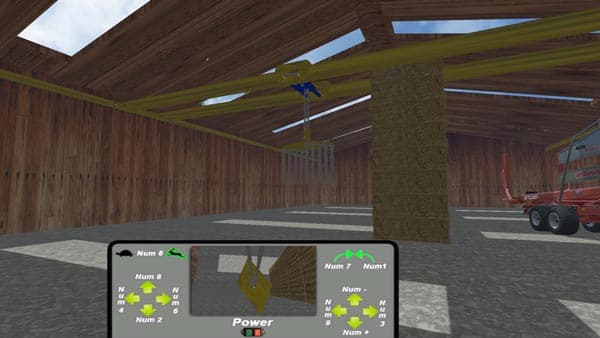 Hall With Crane Building Placeable