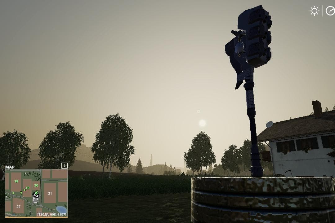 Halo Gravity Hammer - Scrap Iron Decoration