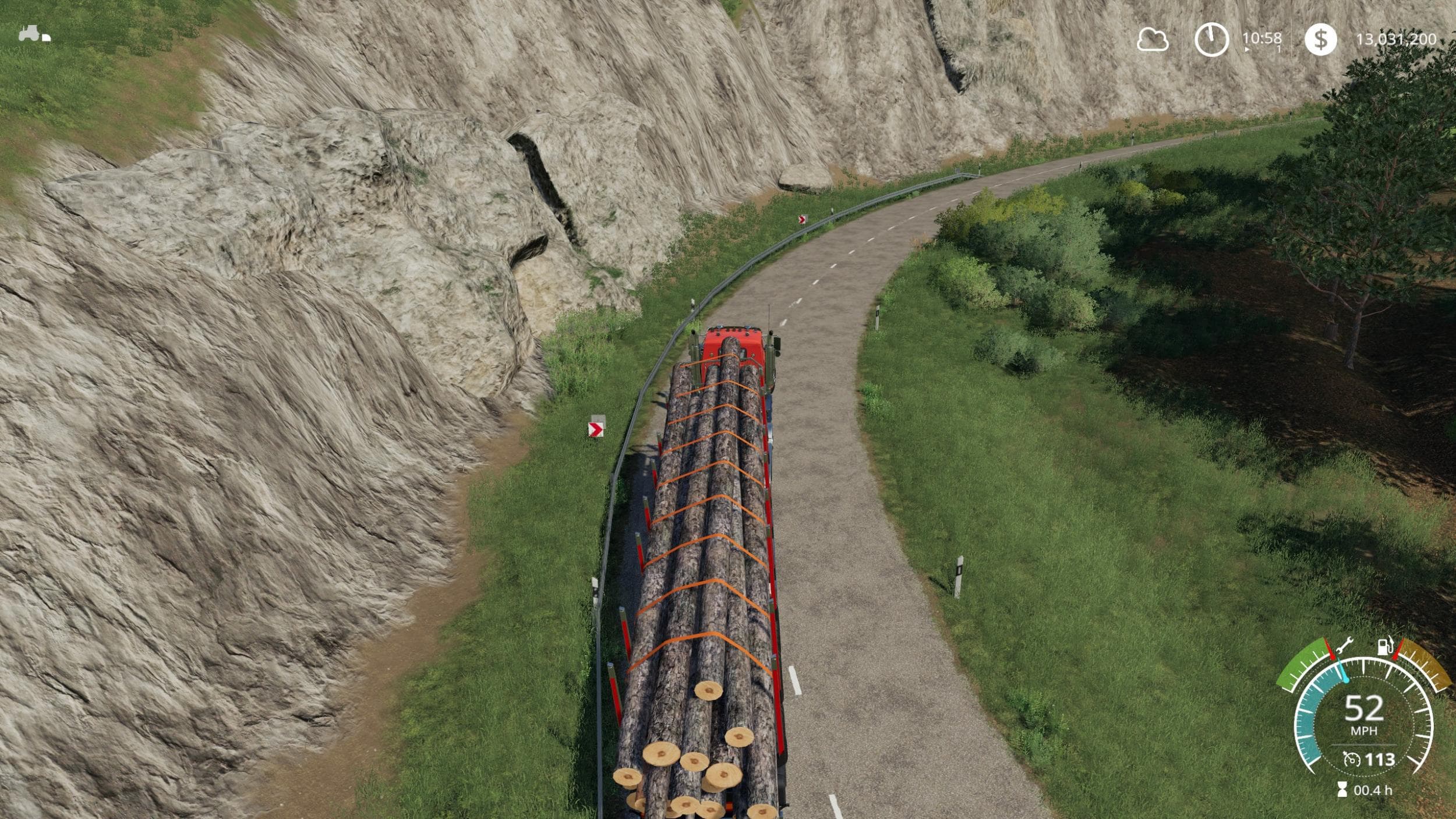 Haulage pack