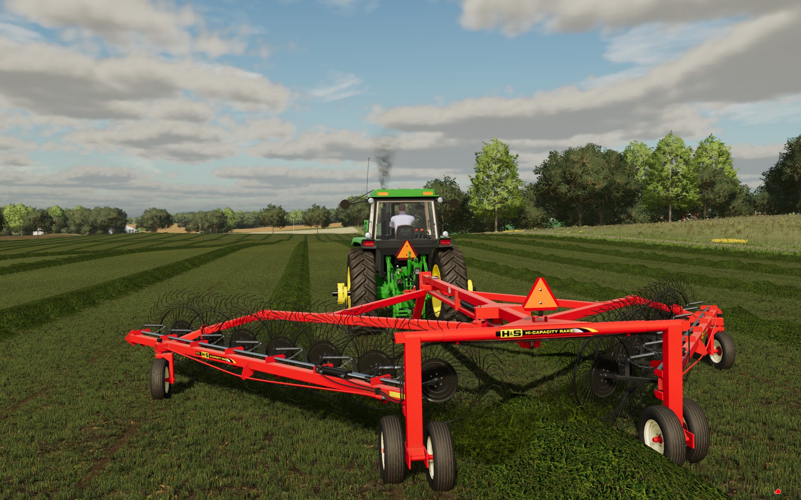 H&S HC4114 Hay Rake