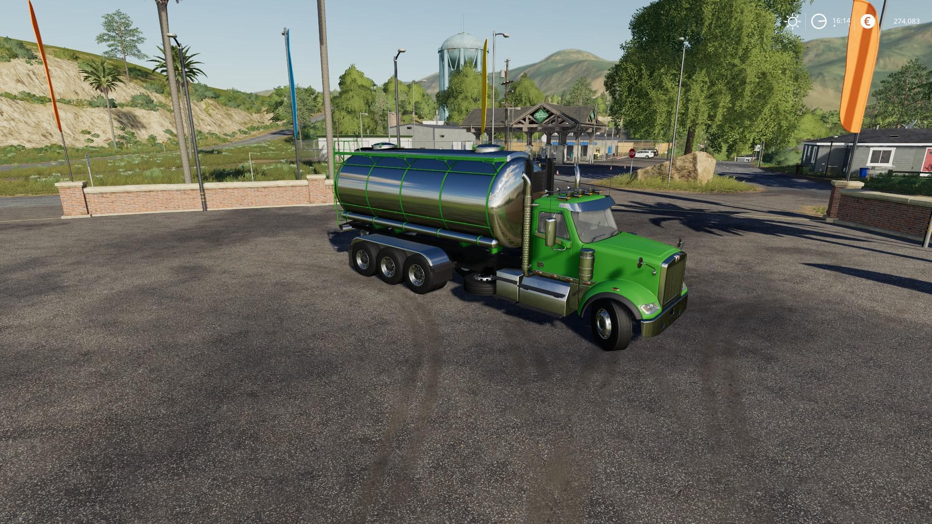 Hooklift Liquid Tank