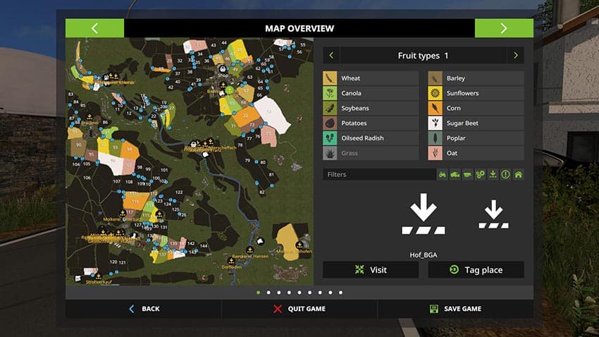 Hopfach Map