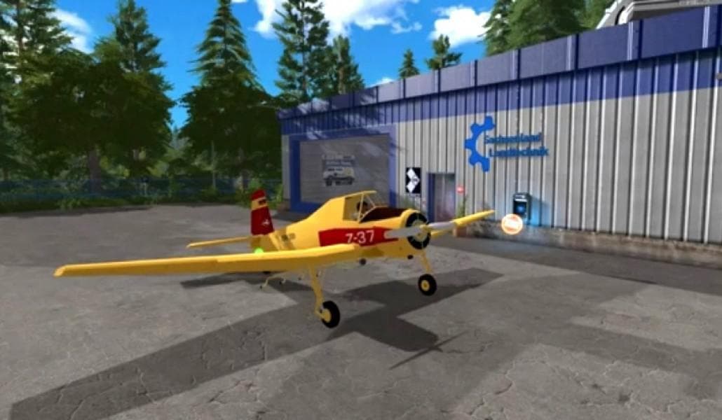 Hummel Z-37 Flying Fertilizer Spreader