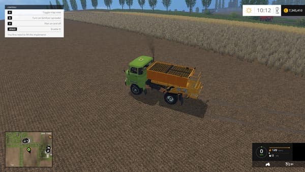 IFA W50 Dungerstreuer