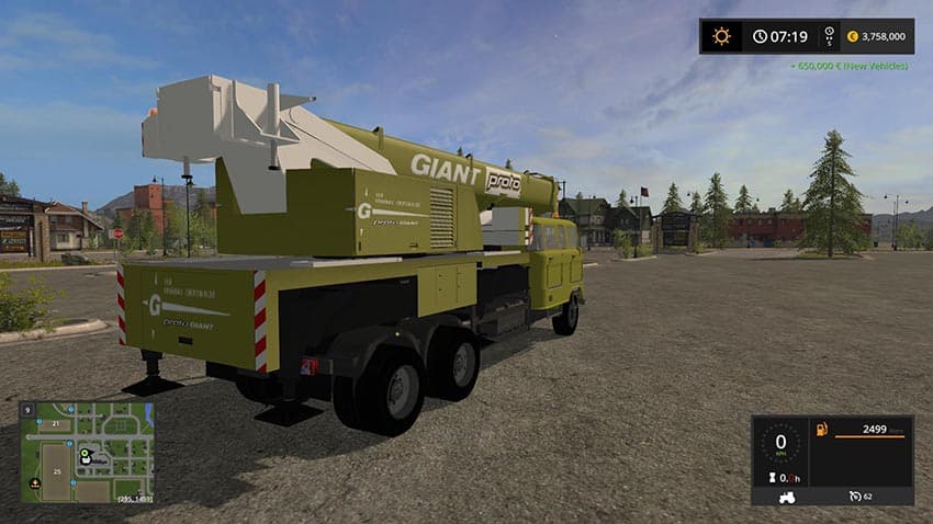 IFA W50 Kran