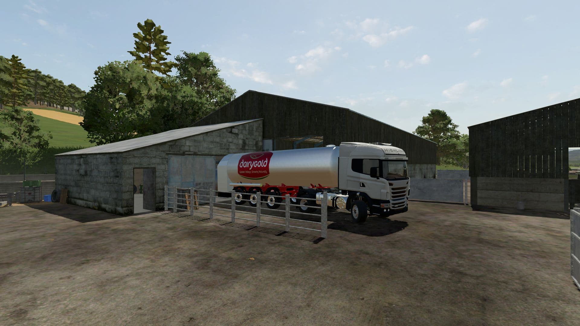 Irish milk tankers