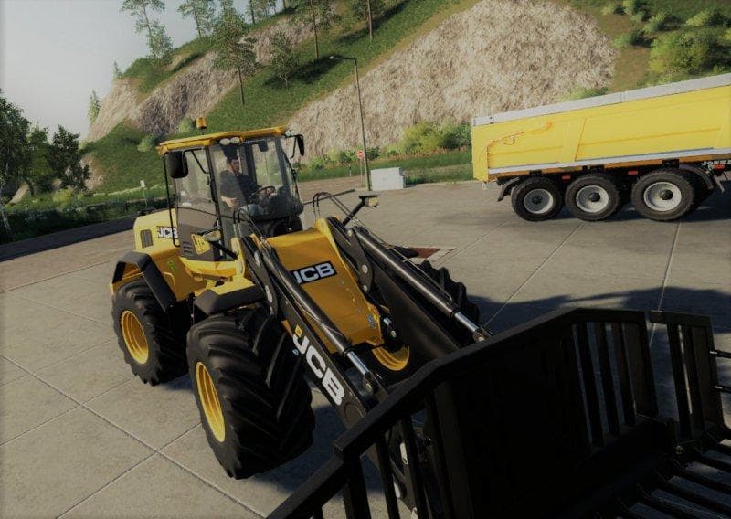 JCB 435s Big Tires