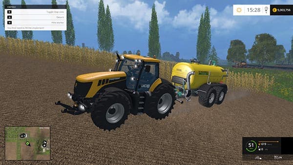 JCB FASTRAC 8280