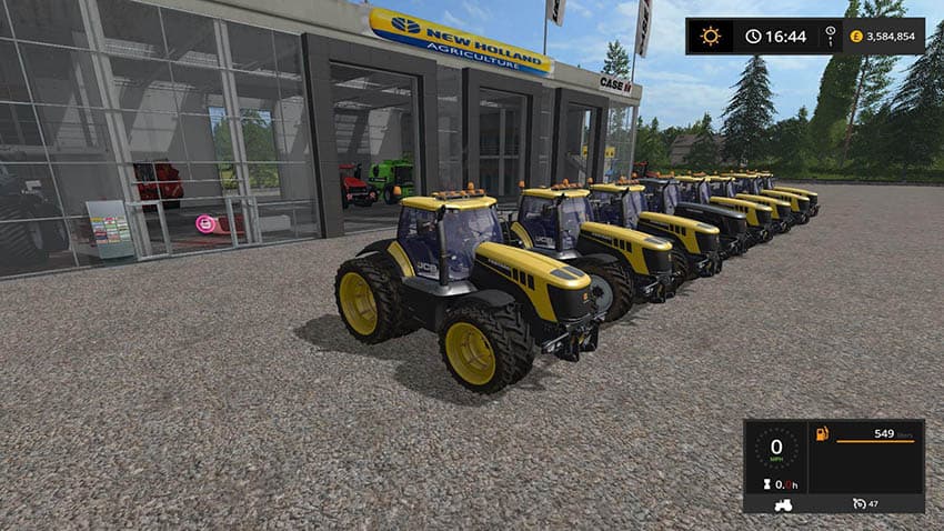 JCB tractor update