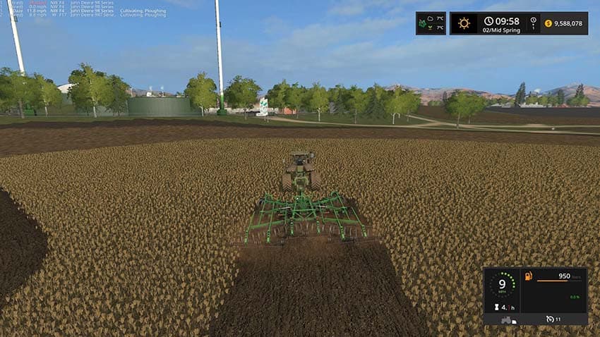JD 2720 disc ripper
