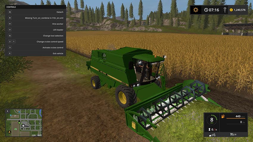 JOHN DEERE 2058