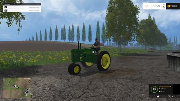 JOHN DEERE MODEL A TRACTOR
