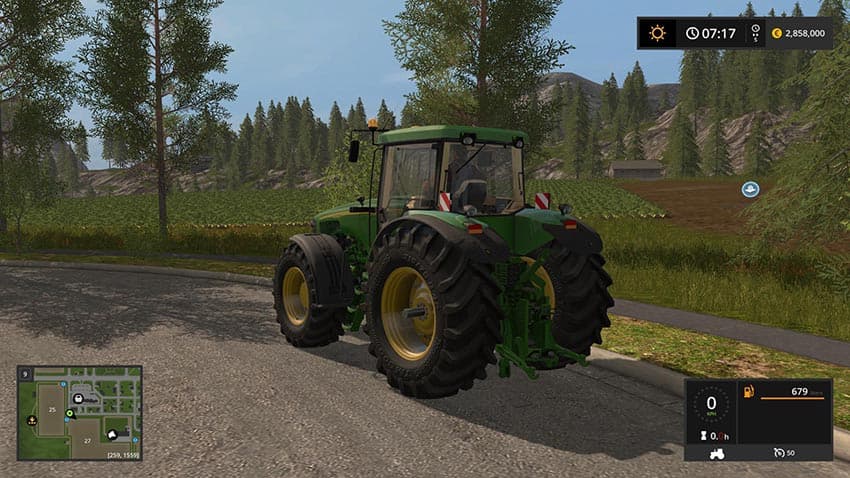 John DEERE 8520