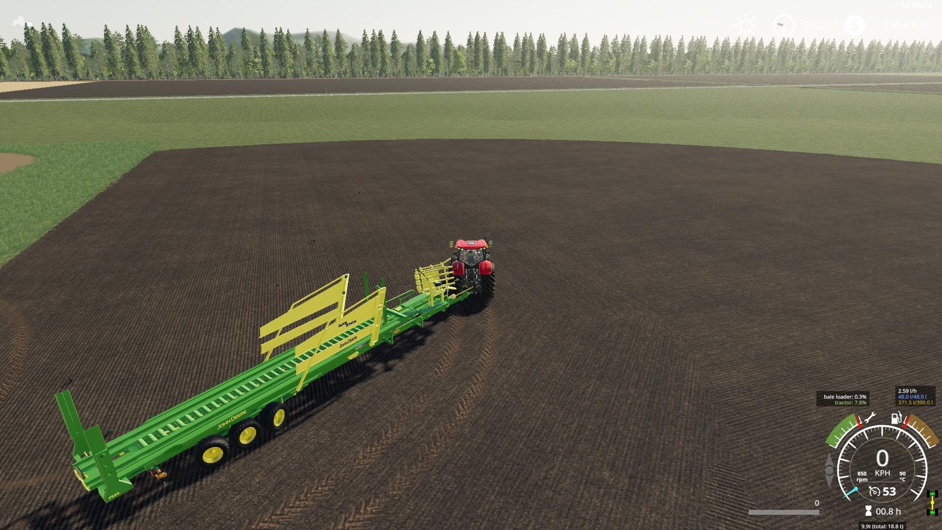 John Deere 32 bale Autostacker