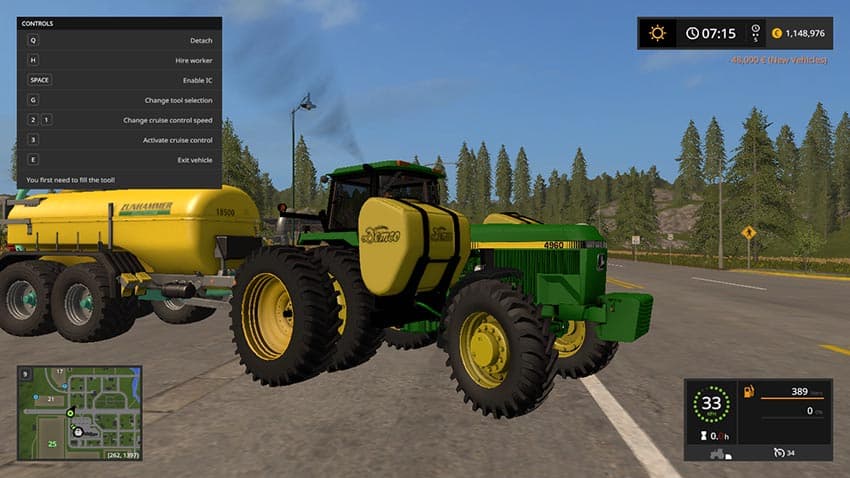 John Deere 60 series FWA