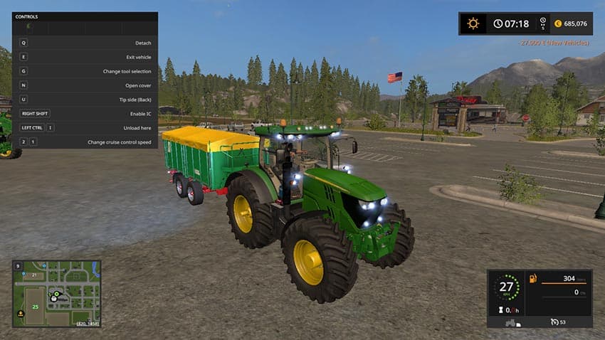 John Deere 6135R - 6250R